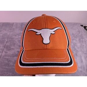 Texas Longhorns Hat Burnt Orange Embroidered Logo Adjustable Cap OSFA NCAA